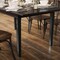 Flash Furniture Rectangle 36" W, 72" L, Rubberwood (Parawood), Black Matte KER-T-217EX-BLK-72-GG - alternate 3